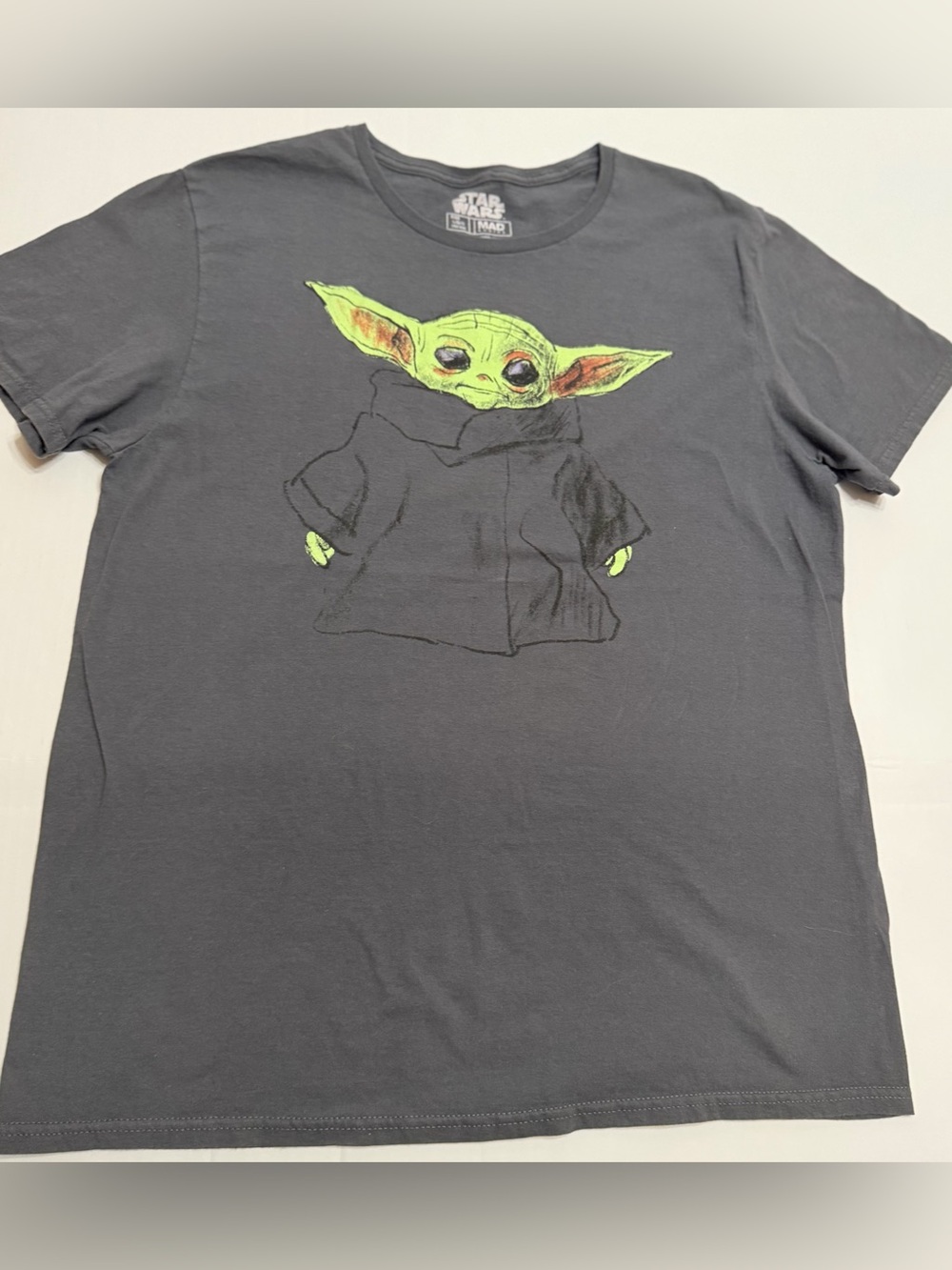 Star Wars Mens L Graphic Tee - Charcoal Gray